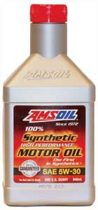 SAE 5W-30 Synthetic Motor Oil